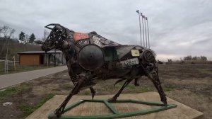 Усть-Лабинск.Парковая зона у озера Копытце