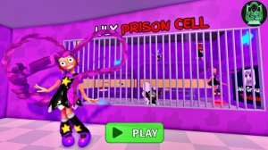 Побег Лили Лавбрейдс из тюрьмы! (Roblox Obby) Игровой процесс #scaryobby #роблокс