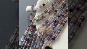 Флюорит кубик в огранке 4,3-4,5 мм