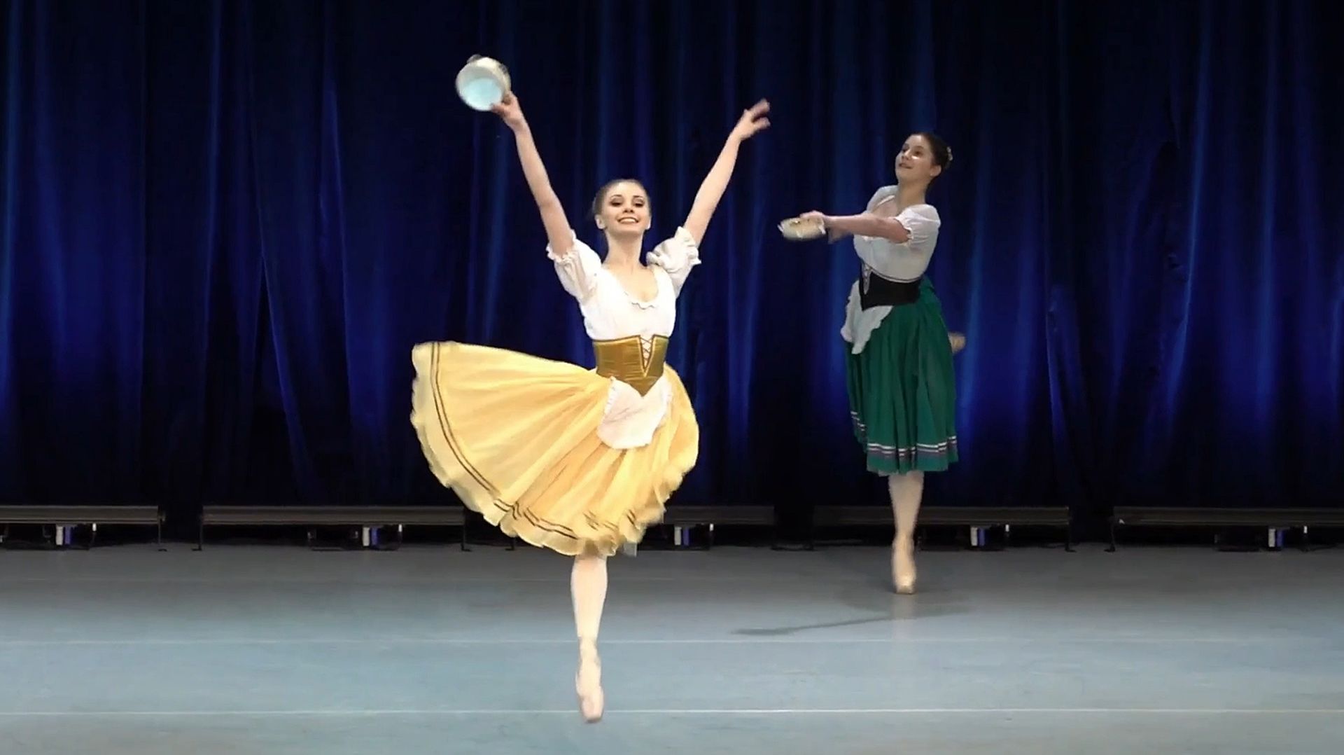 Неаполитанский танец, Краснодарское училище. Neapolitan dance, Krasnodar school.