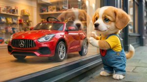 Щенок очень хочет игрушечную машинку! Супер Мультики для детей. Детские мультики для малышей!