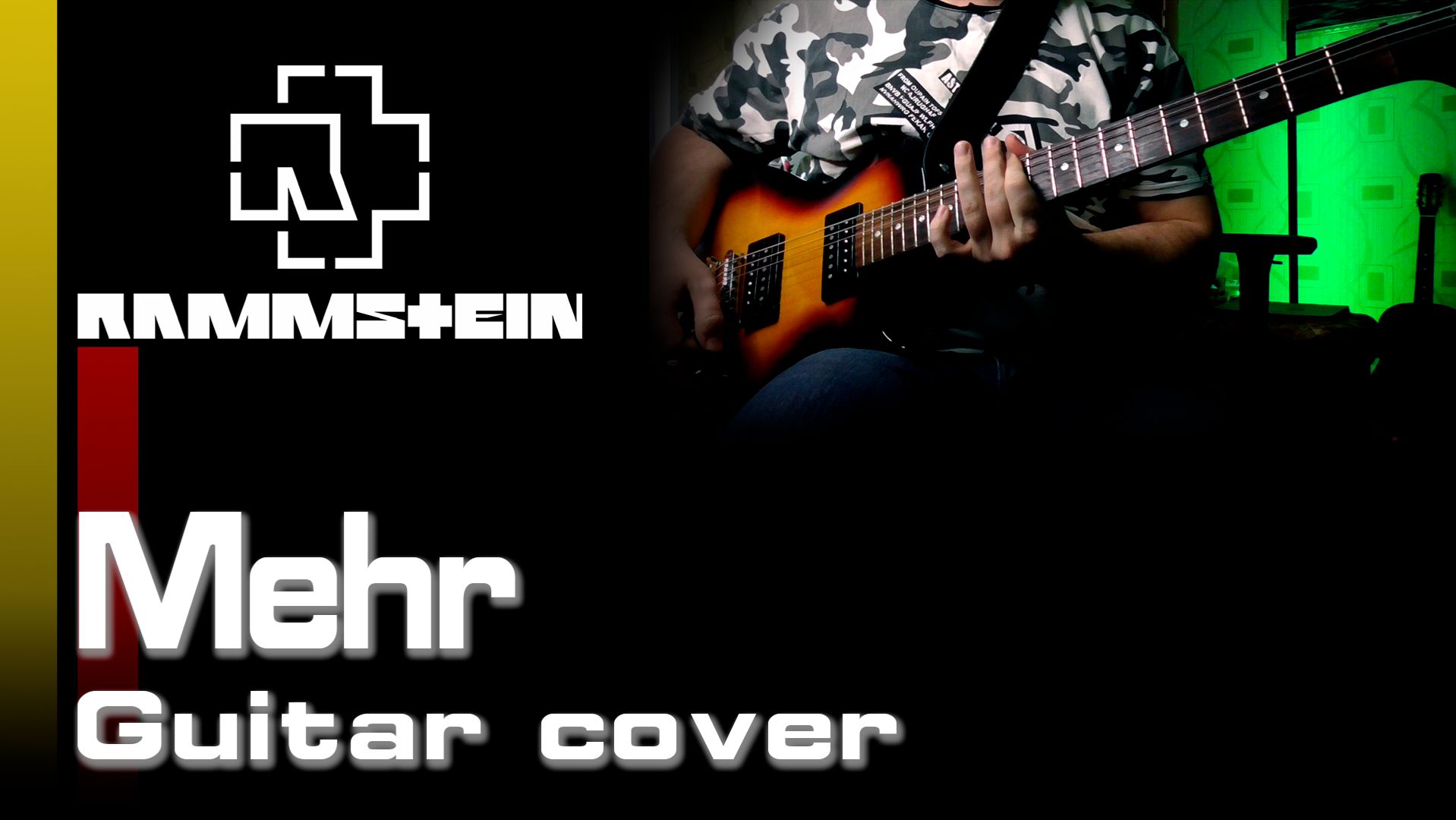 Rammstein - Mehr [Guitar cover]
