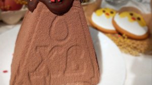 Шоколадная творожная пасха