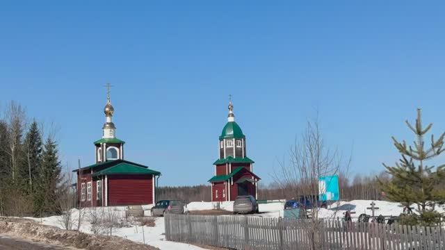 Архипастырский визит в храмы Усть- Вымского благочиния Сыктывкарской митрополии. Сёла Микунь..