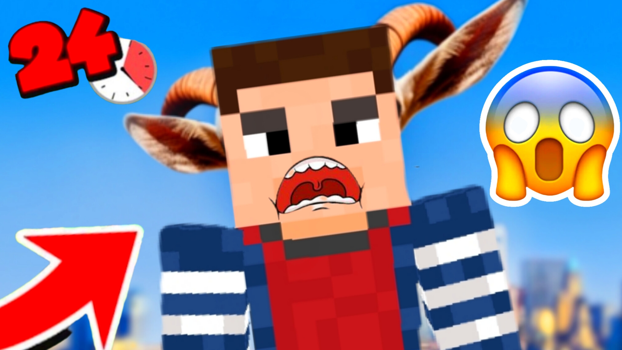 СТАЛ КОЗЛОМ НА 24 ЧАСА !