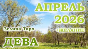 ДЕВА | ТАРО прогноз на АПРЕЛЬ 2026 года | Желание | Расклад таро