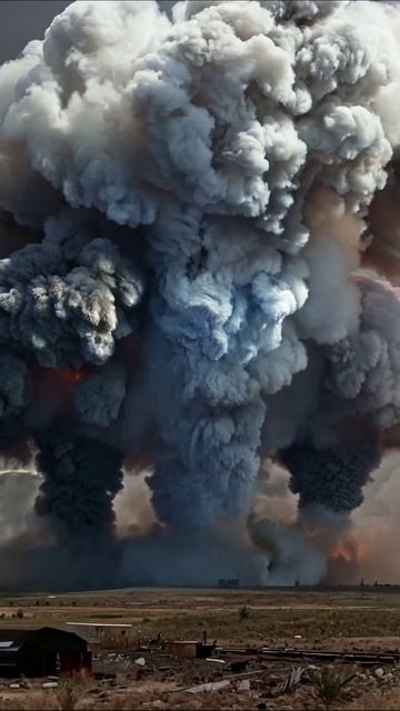 Конец мира: зловещее предзнаменование" #апокалипсис #война #катастрофа