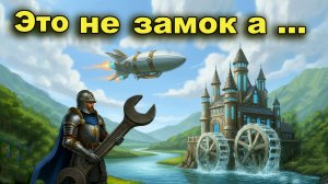 Замки Луары.  Шенонсо - мега мельница средневековья