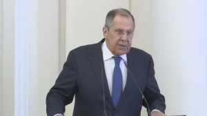 С.Лавров на церемонии вручения дипломов МГИМО ветеранам специальной военной операции