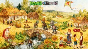 Зомби против растений! Plants vs Zombies ПвЗ PvZ Растения против Зомби