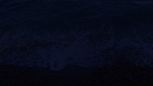 АСМР шум морских волн ночью – расслабляющие звуки пляжа с галькой 🌊