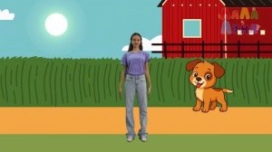 Запуск Речи - Собачка БИНГО на Ферме! Развивающие Песенки для Детей! #мультик #детям #хит #алфавит