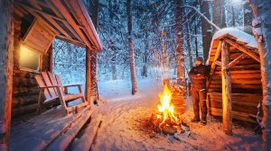 УШЕЛ В ЛЕС - ЖИЗНЬ И БЫТ В ТАЕЖНОЙ ИЗБЕ | СТРОЮ ЛЕТНЮЮ КУХНЮ