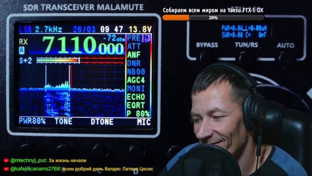 Каста блатных радиолюбителей воспитывает и учит жизни Ромку UB3DZF попутно оскорбляя В.В.Путина