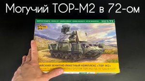 Могучий ТОР-М2 в 72 масштабе.