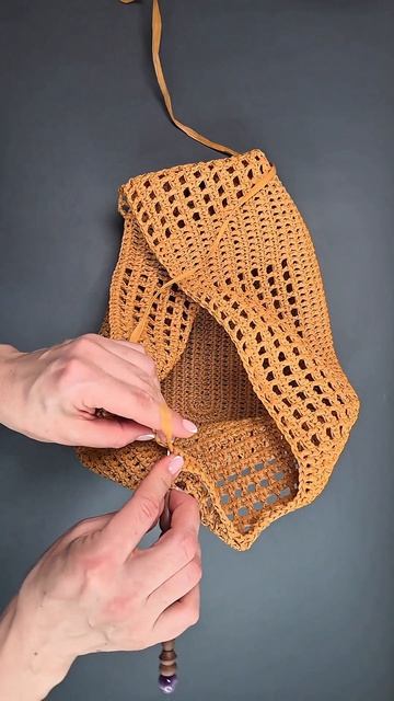 МК по вязанию Шоппера Пляж доступен на сайте