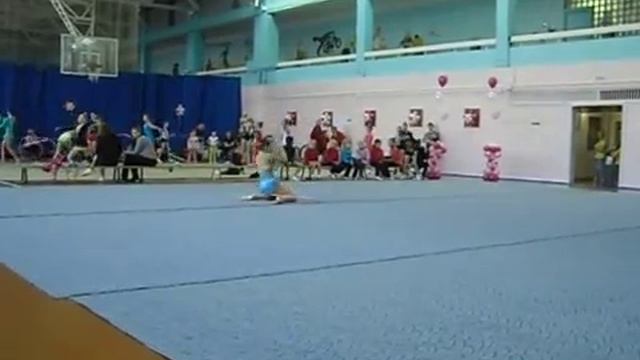 Наташа Мещерякова (соревнования по художественной гимнастике) г. Братск