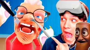 БЕДНАЯ БАБУСЯ😭 СТАЛ КОТОМ И ЗАВАЛИЛ ЗЛУЮ БАБКУ В VR ШЛЕМЕ! 😱