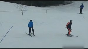 На лыжах с гор