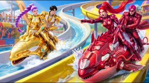 Золотая семья против Рубиновой семьи! Супер Мультики для детей. Детские мультики для малышей