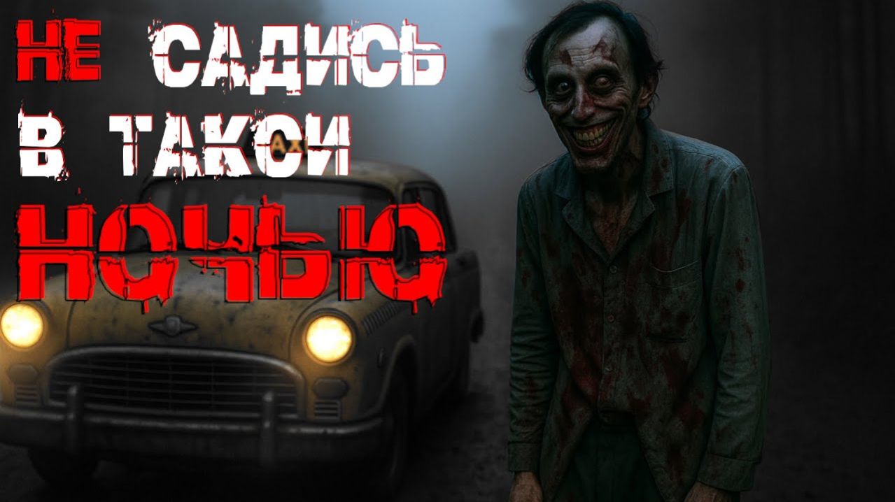 ТАКСИ ДО ДЕРЕВНИ «ЛУННОЕ». Страшные истории. Страшилки на ночь. Авторская история.