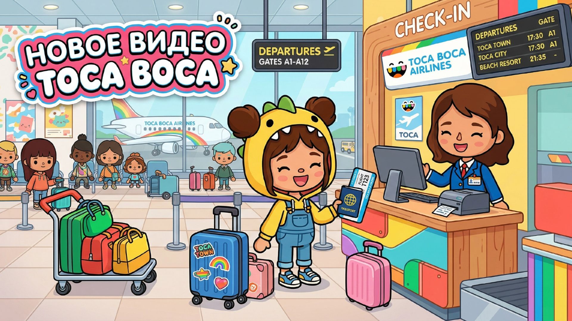 Нашла секретку и крампет! ОБЗОР ПЛАТНОЙ ЛОКАЦИИ Аэропорт Тока Бока BELLA