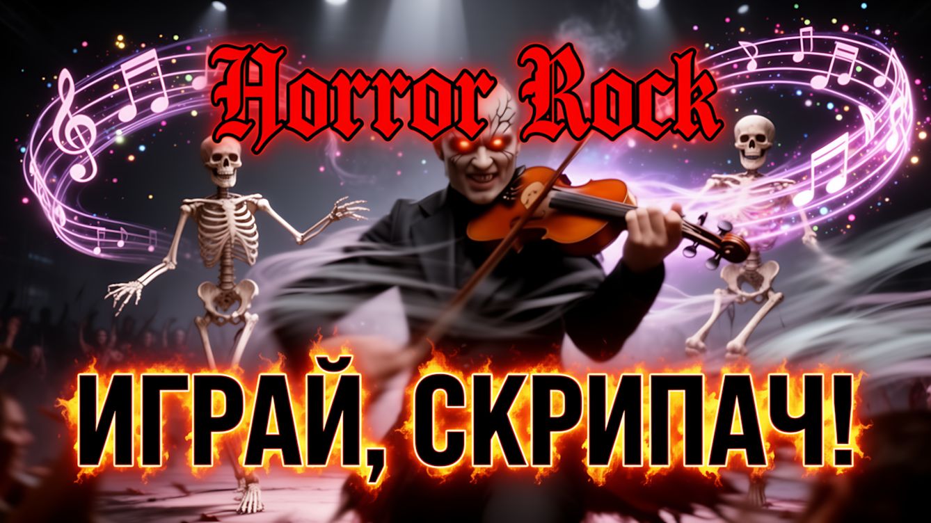 Horror Рок | Играй, скрипач! — Авторская песня CyberKas (Official Video)