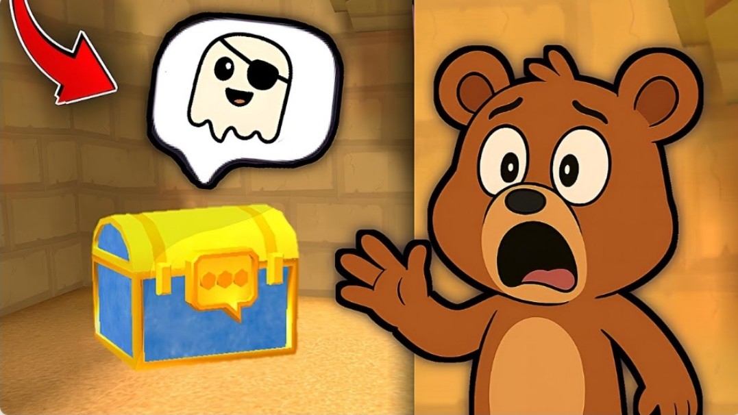 Секретный Сундук в игре Супер Мишка/Прохождение игры Super Bear Adventure