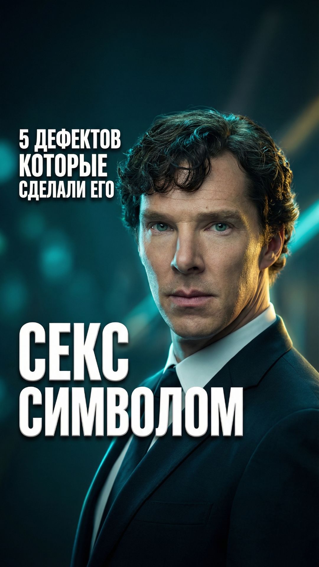 Длинное лицо, гетерохромия, лук Купидона — 5 «дефектов» которые сделали Камбербэтча секс-символом 👇