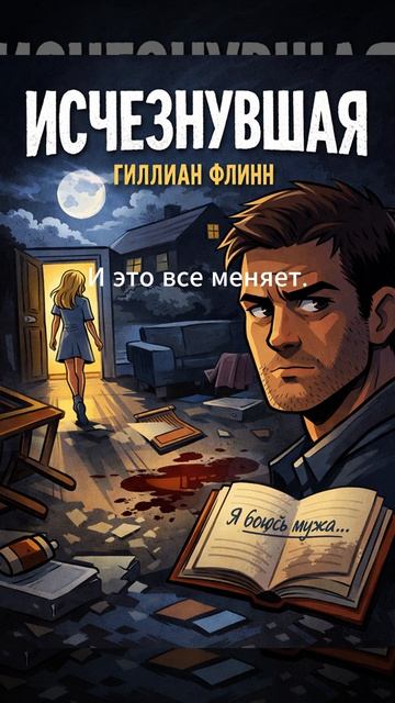 Гиллиан Флинн     Исчезнувшая      #детектив #аудиокнига #слушатьаудиокнигу