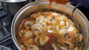 ТОМ ЯМ #супы #бытро #том ям #морепродукты