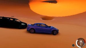 ОГРОМНЫЕ ГОРКИ! ПРЫЖКИ НА МАШИНАХ В СМЕРТЕЛЬНОМ АКВАПАРКЕ В BeamNG.drive