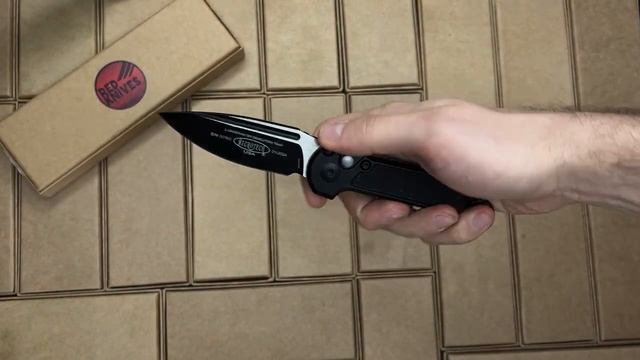 Нож РЕПЛИКА Microtech LUDT Gen III Standard S/E Black - ОБЗОР!