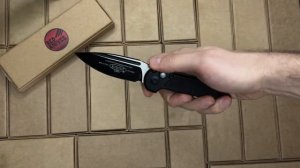 Нож РЕПЛИКА Microtech LUDT Gen III Standard S/E Black - ОБЗОР!