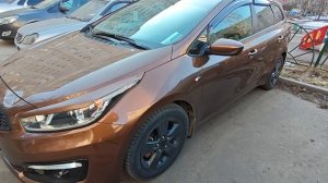 Повторители поворотов kia ceed jd .mp4
