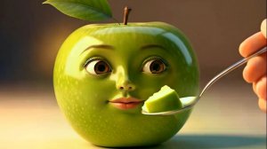 Поедание фруктов! Странное ИИ АСМР! Супер Мультики для детей. Детские мультики