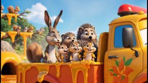 Медовая река и золотой трактор 🍯🚜 Волшебное приключение для детей | Мультик