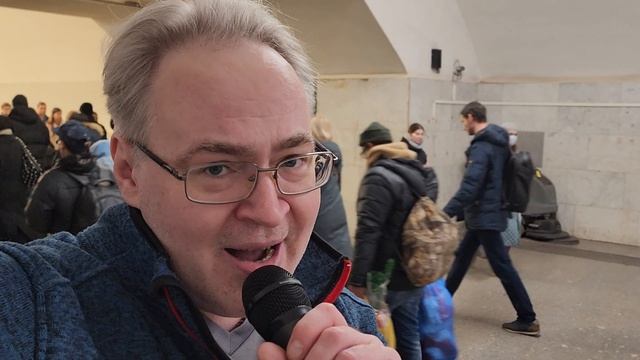 Музыка в метро .Тургеневская