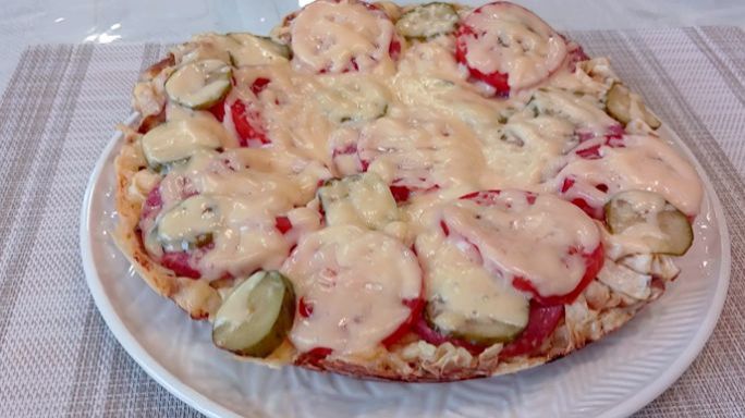 Ленивая Пицца / Просто Быстро и Вкусно /