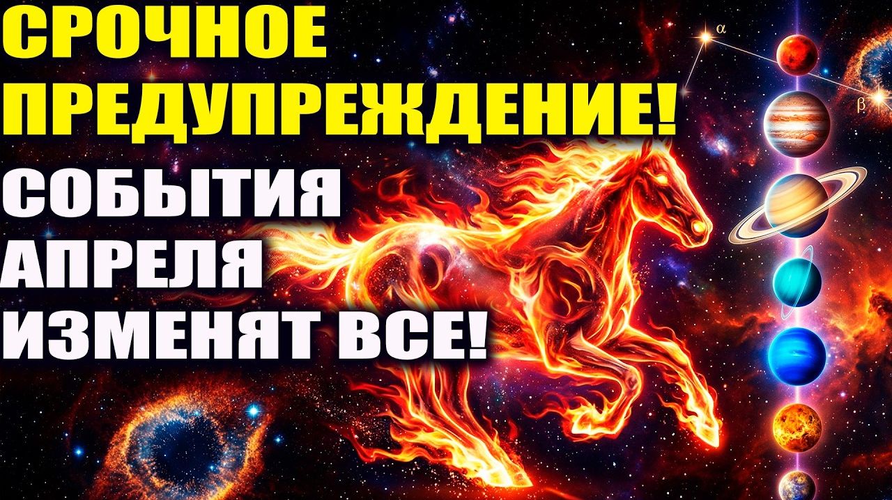 ЭКСТРЕННОЕ ПРЕДУПРЕЖДЕНИЕ!✅ Всё Изменится в Апреле!💖