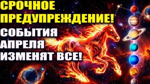 ЭКСТРЕННОЕ ПРЕДУПРЕЖДЕНИЕ!✅ Всё Изменится в Апреле!💖