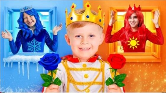 Ледяная vsОгненная Принцесса Сборник историй для детей