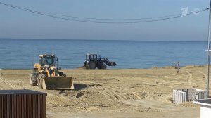 К 1 июня планируют открыть пляжи Анапы, которые были загрязнены из-за аварии танкеров.