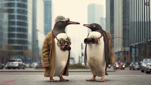 Смешная миграция пингвинов