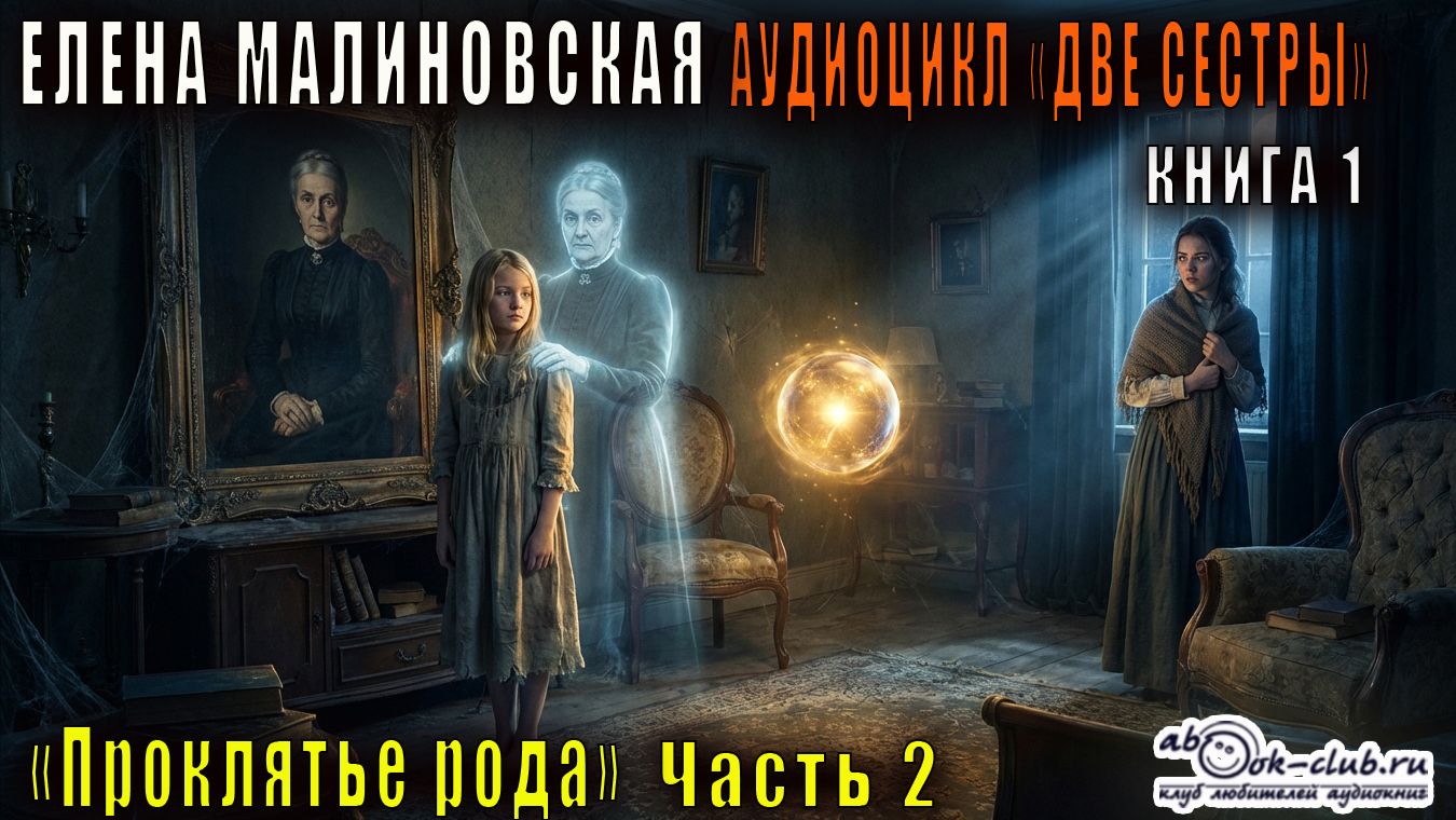 Елена Малиновская "Две сестры" (книга 1) "Проклятие рода" (часть 2)