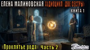 Елена Малиновская "Две сестры" (книга 1) "Проклятие рода" (часть 2)