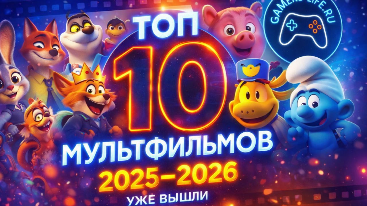 10 Новых мультфильмов 2025 и 2026 которые уже вышл