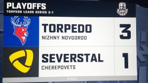 Хоккей. Кубок Гагарина. Плей - офф 1/8 финала Торпедо - Северсталь