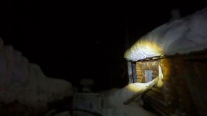 Первый выезд на лесную речку 2026 \ Пробили дорогу до избы