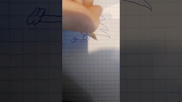 как нарисовать соника